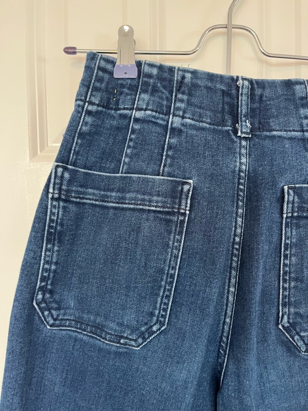 Anthropologie Maeve The Colette Wide-Leg Cropped Jeans - Picture 4 of 5